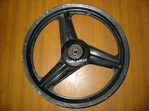Front wheel used Derbi GPR50 - Click Image to Close